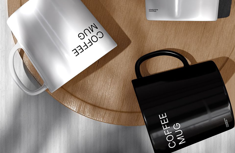 Clean and simple Modern cofee mug (Demo)