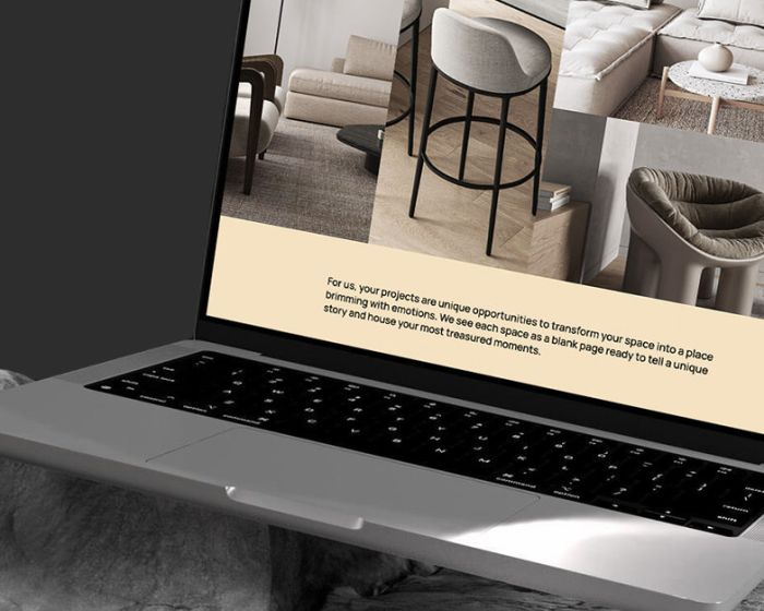 Creative interior design study website (Demo)