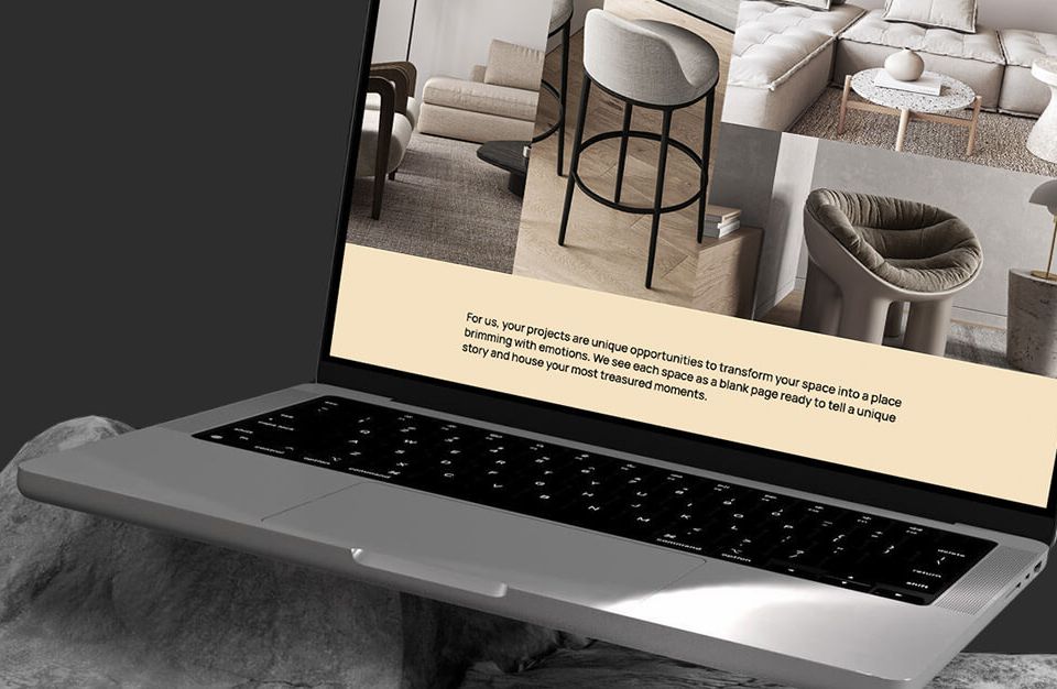 Creative interior design study website (Demo)
